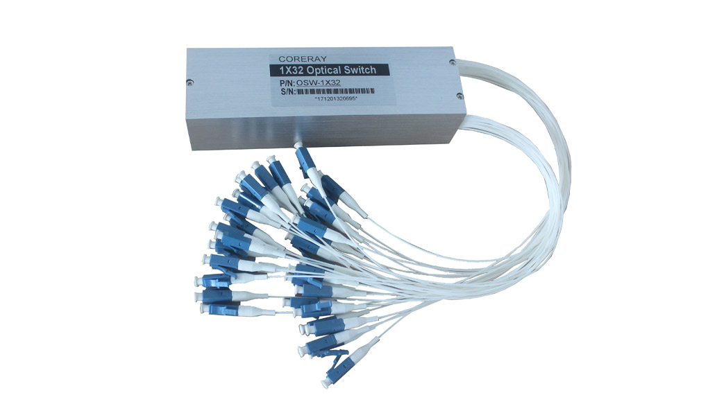 機械式光開關(guān)產(chǎn)示意圖