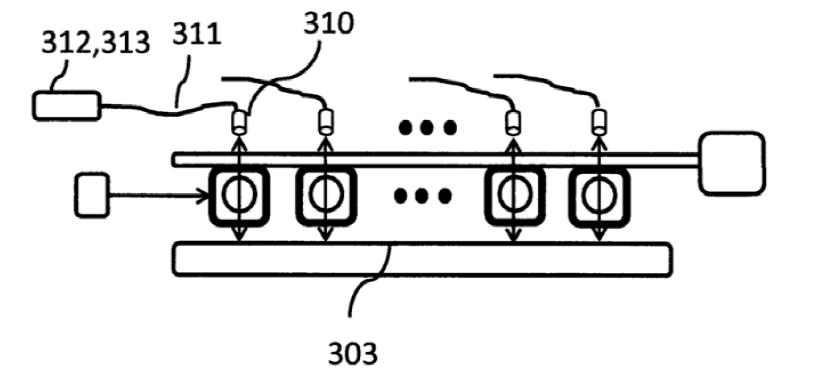 主動(dòng)對(duì)準(zhǔn)型交叉矩陣光開(kāi)關(guān)結(jié)構(gòu)示意圖  - 廣西科毅光通信