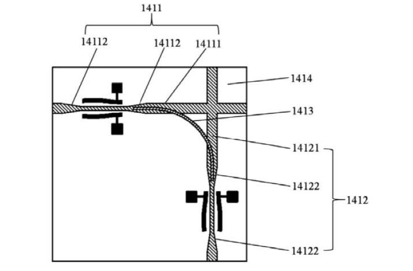 橫向旋轉(zhuǎn)器電極與液晶波導(dǎo)布局示意圖1 - 廣西科毅光通信