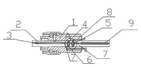 多輪式光衰減器整體剖視圖 - 廣西科毅光通信