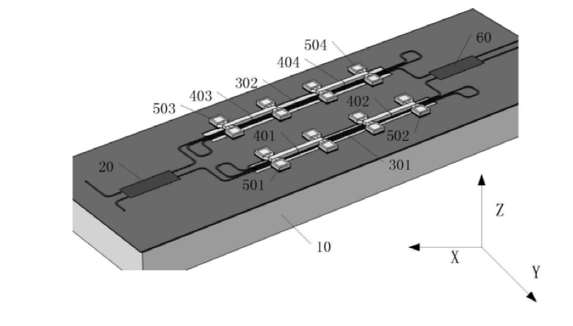 雙波導(dǎo)多相位調(diào)節(jié)裝置擴展結(jié)構(gòu)，展示光開關(guān)陣列的協(xié)同調(diào)相能力 - 廣西科毅光通信科技有限公司