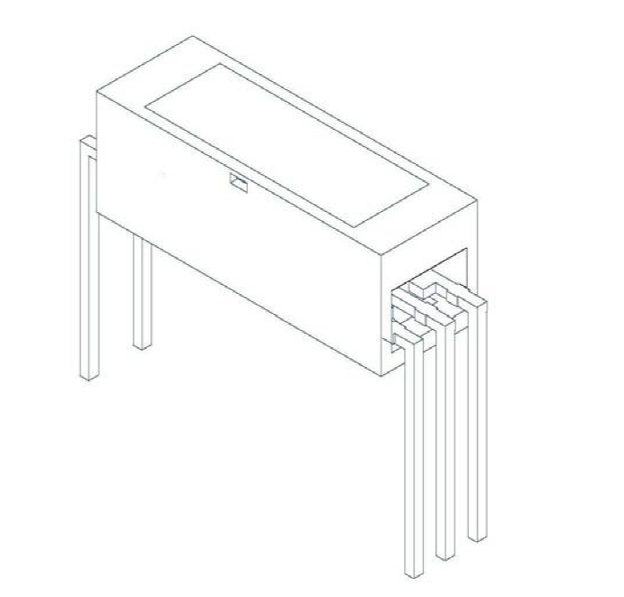 反射式光電開關防塵板狀態(tài)示意圖（一） - 廣西科毅光通信