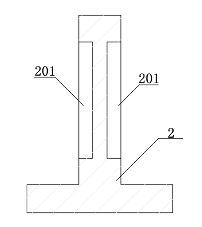 二氧化碳激光光開關(guān)反射鏡座剖視圖 - 廣西科毅光通信