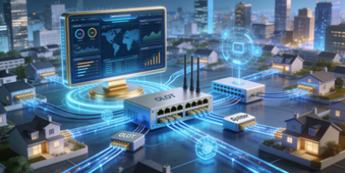 光開關-FTTH智能預測保護網(wǎng)絡概念圖